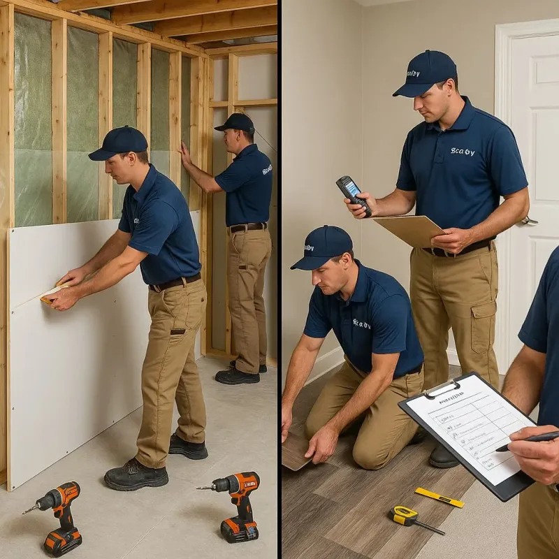 Repairs and Reconstruction process in Greeley, NE